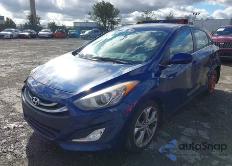 2013 Hyundai Elantra Gt from USA, damaged, VIN KMHD35LE9DU087436